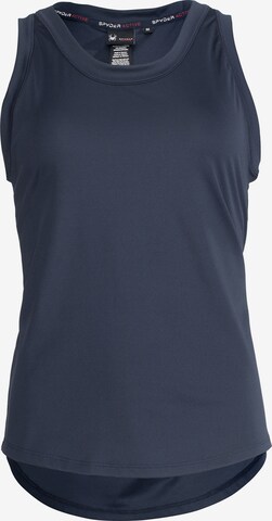 Spyder Sports top in Blue: front