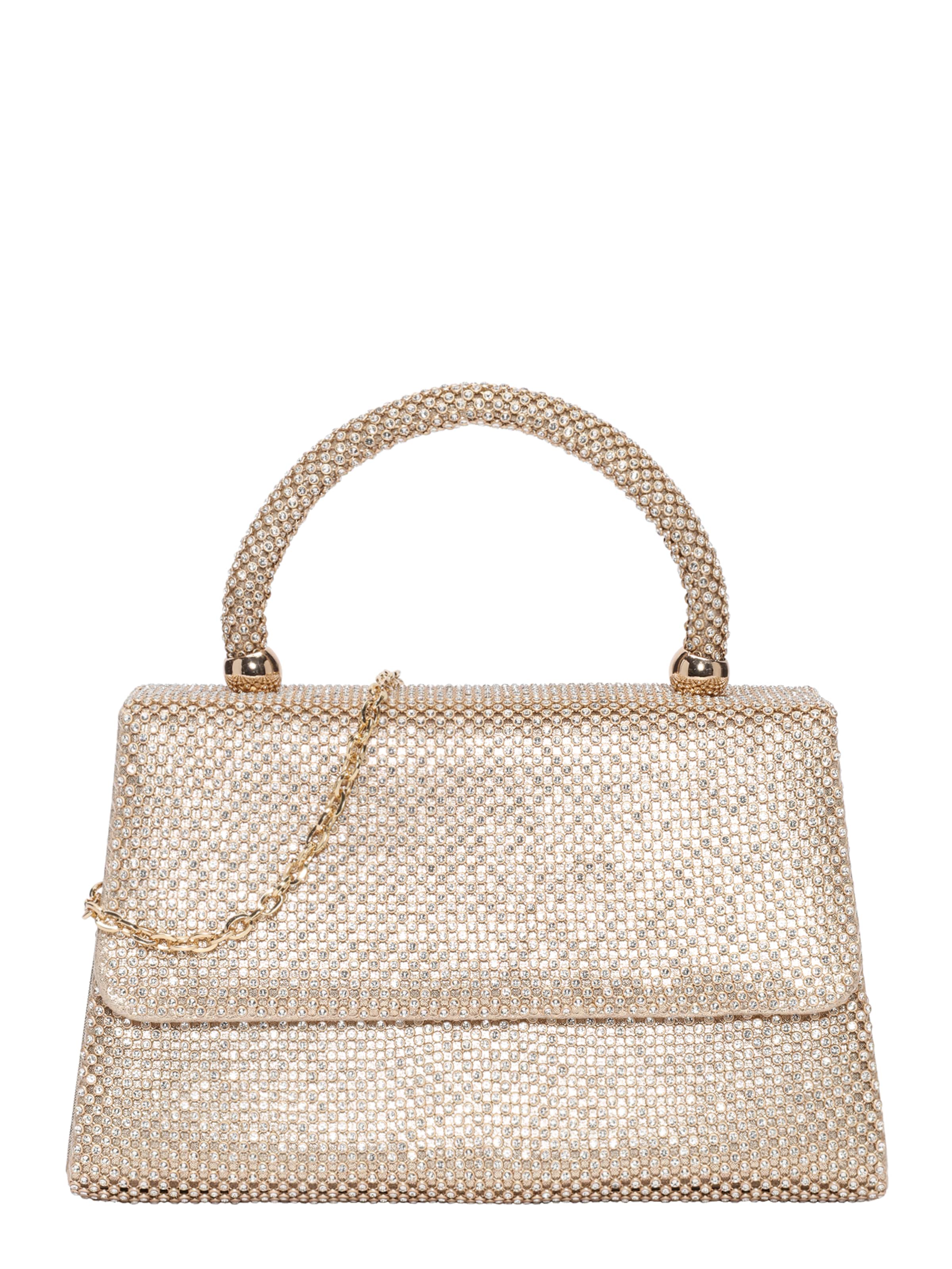 mascara - Bolso de noche en oro: frente