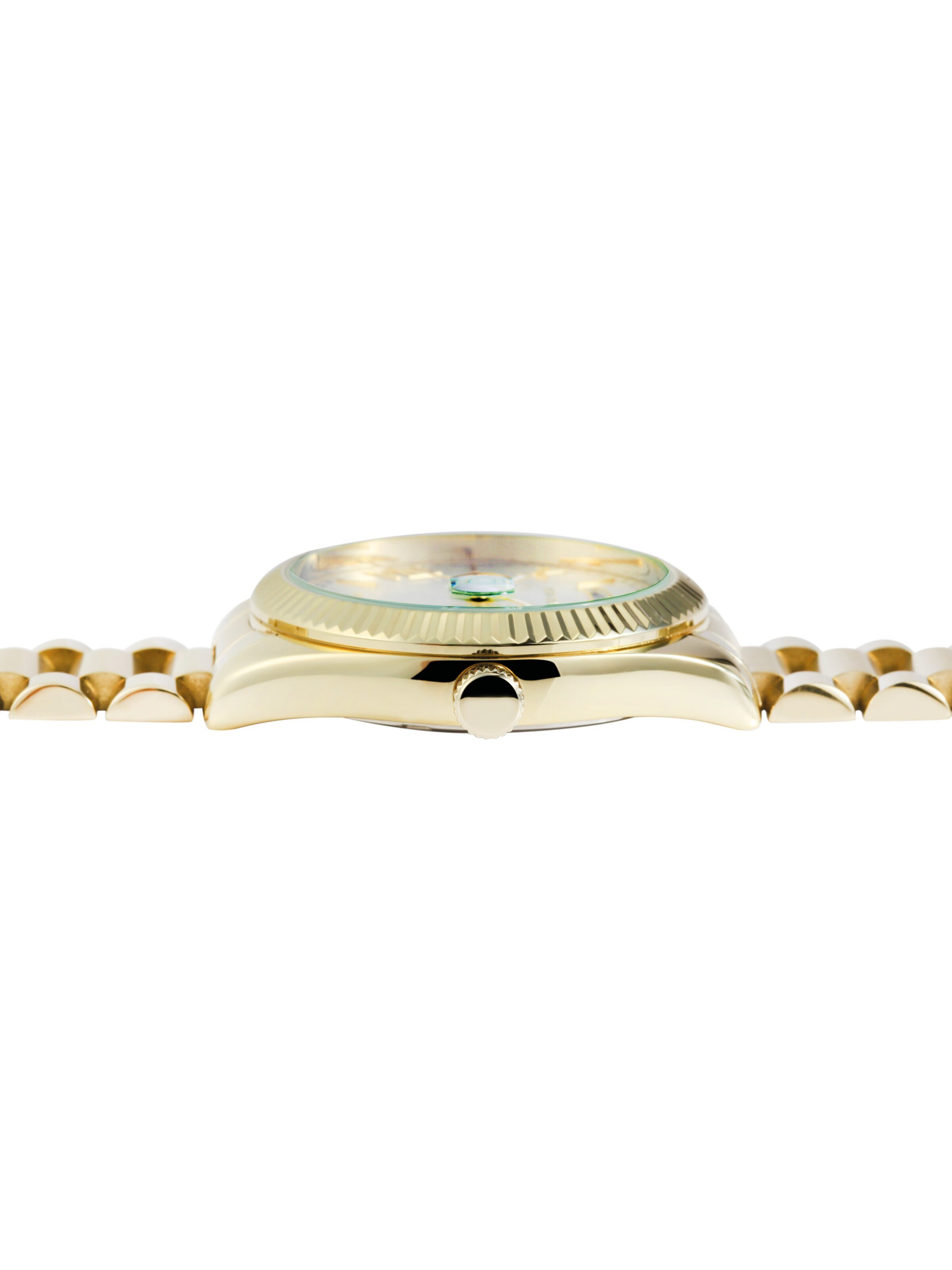 Just Watch Analog Watch 'Luka, Datumsanzeige' in Gold