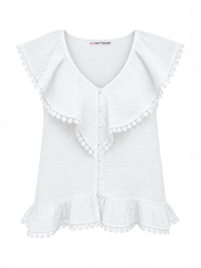 MixRay Bluse‌‌‌‌‌‌‌‌‌ in S in weiß, Produktansicht