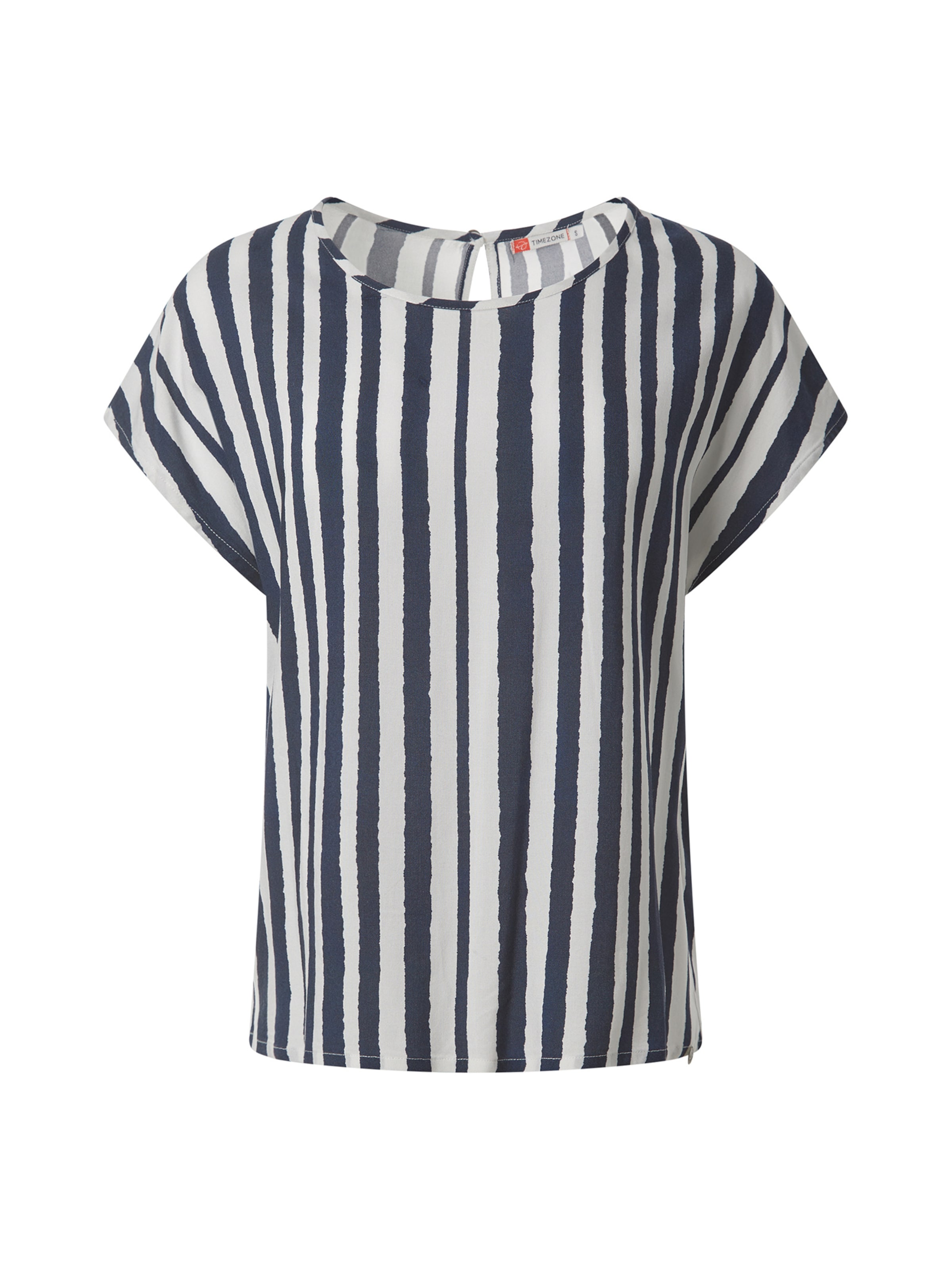 TIMEZONE Oversized Shirt 'Casual' in Blue: front