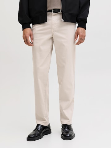 regular Pantaloni chino di JACK & JONES in grigio: frontale