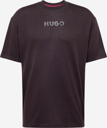 HUGO T-Shirt 'Daktai' in Schwarz: predná strana