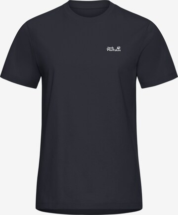 JACK WOLFSKIN Performance Shirt in Blue: front