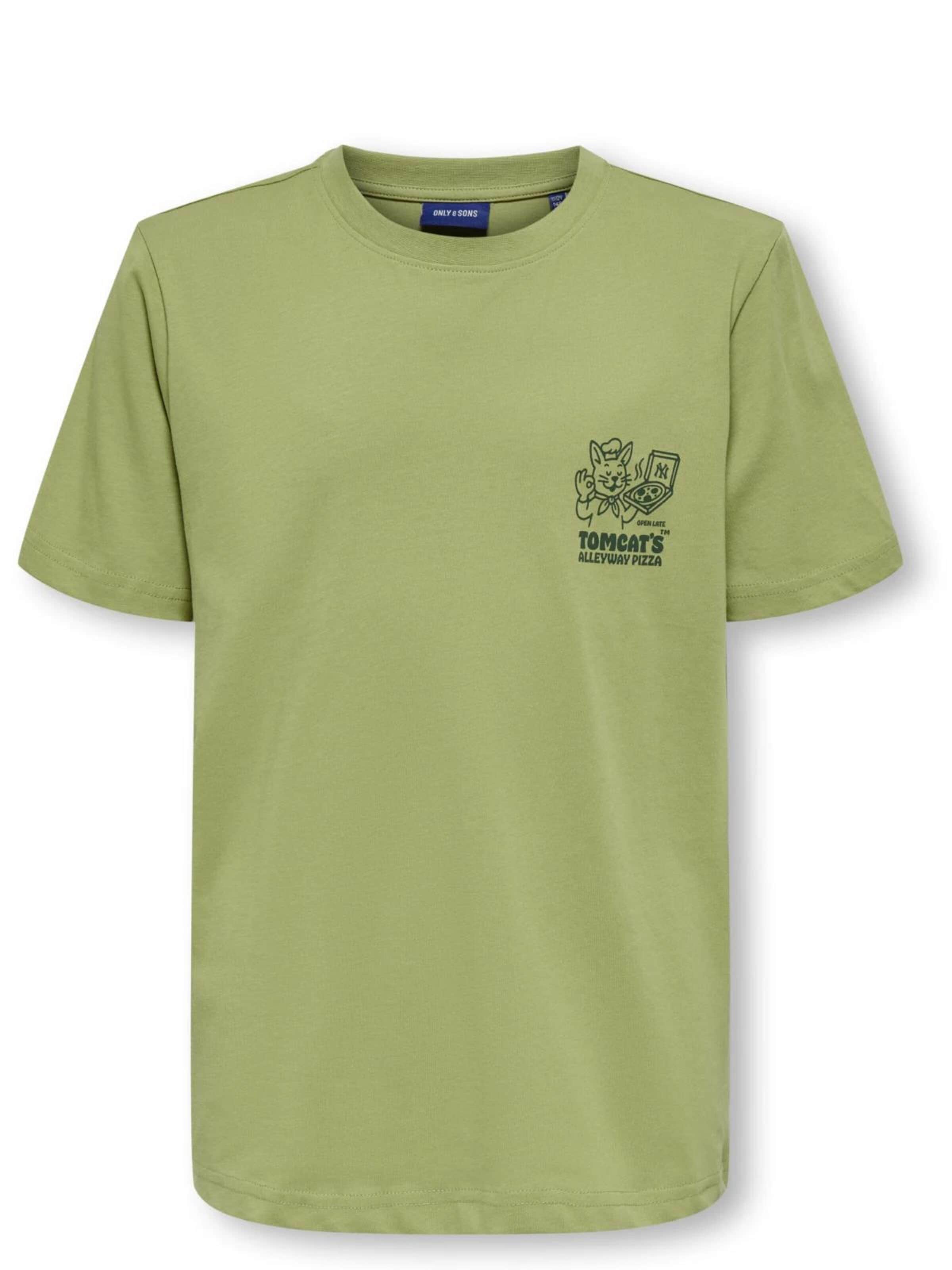 ONLY Shirt in Green: front