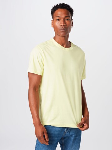 WEEKDAY Shirt in Yellow: front