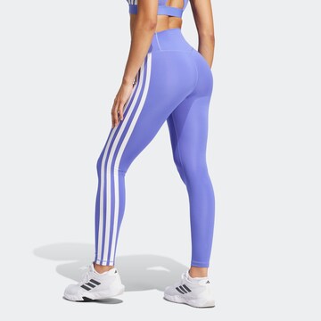 ADIDAS PERFORMANCE Skinny Sports trousers 'Optime Essentials' in Blue