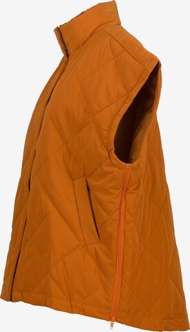 Ulla Popken Vest in Orange