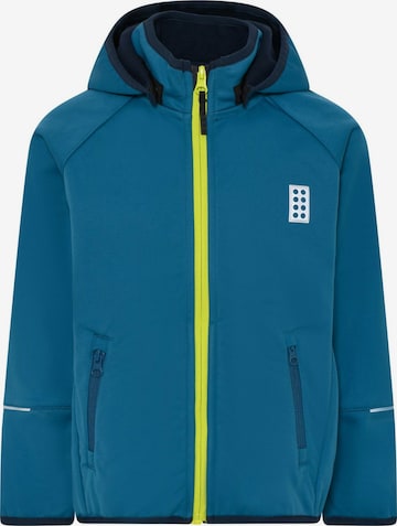 LEGO® kidswear Athletic Fleece Jacket 'Sky 764' in Blue: front