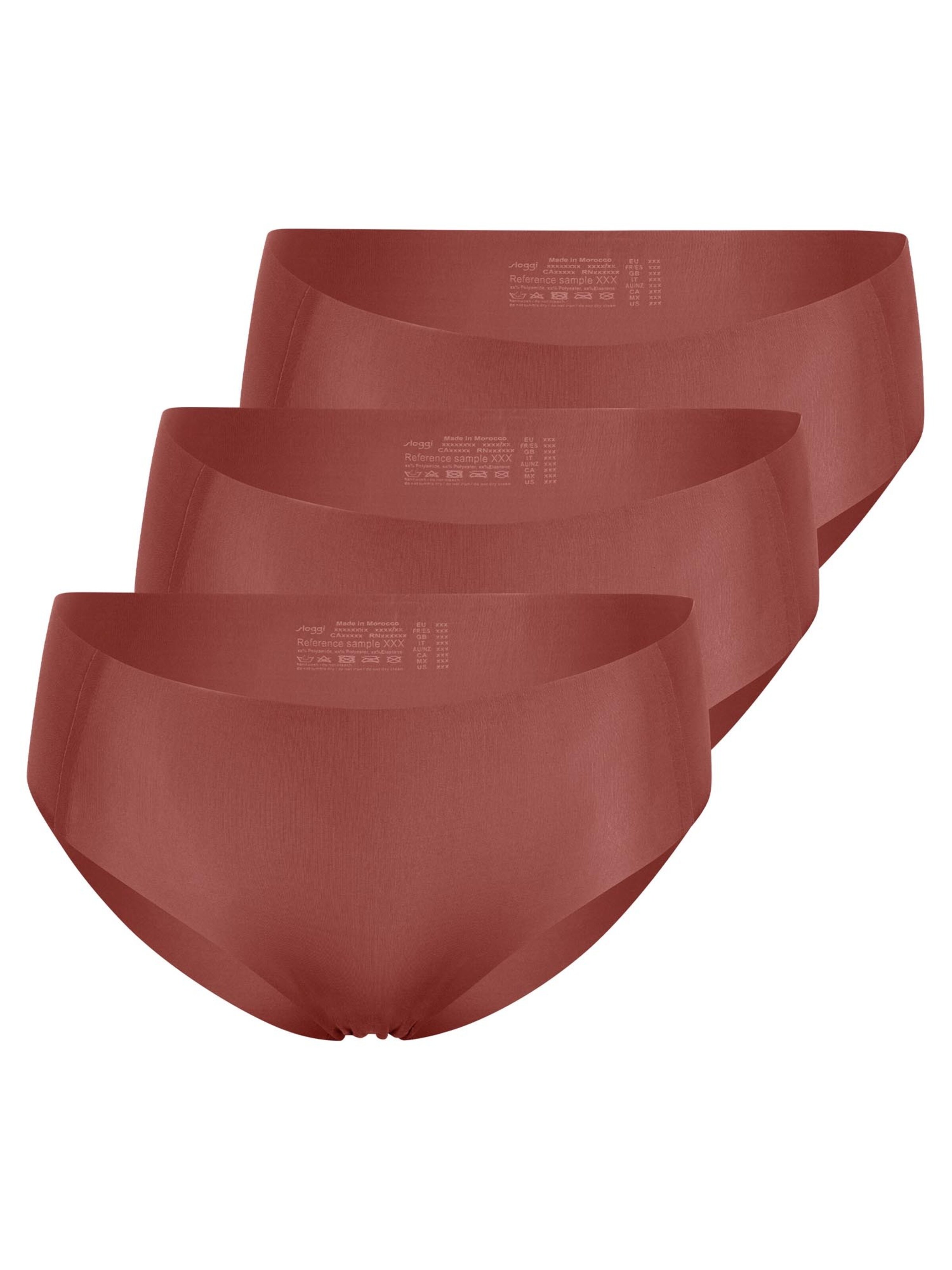 SLOGGI Panty 'ZERO Feel 2.0' in Brown: front
