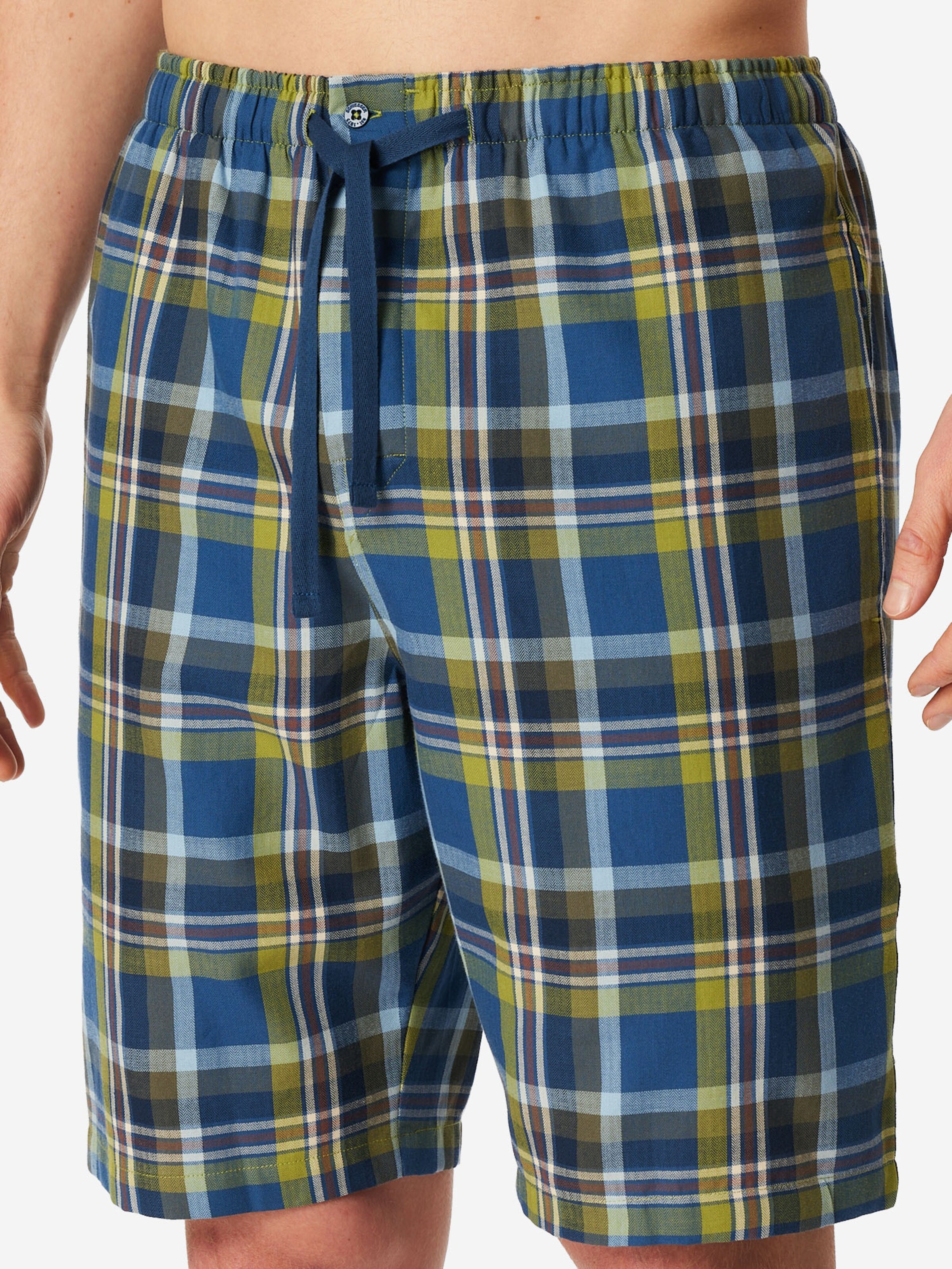 Pantalon de pyjama ' Mix & Relax ' SCHIESSER en bleu : devant