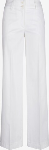 St. Emile Pleated Pants in White: front