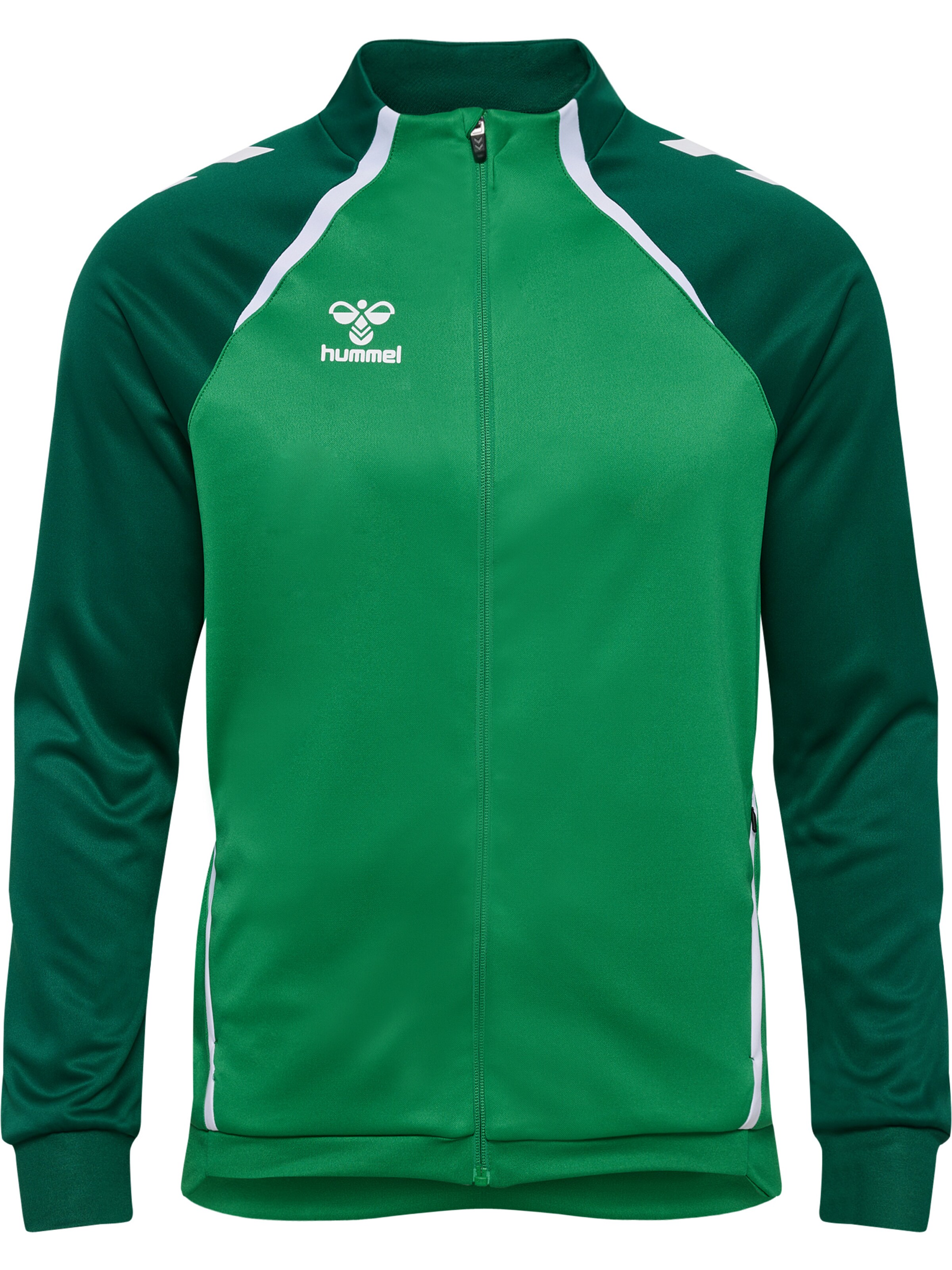 Hummel Training Jacket 'Lead 2.0' in Green: front