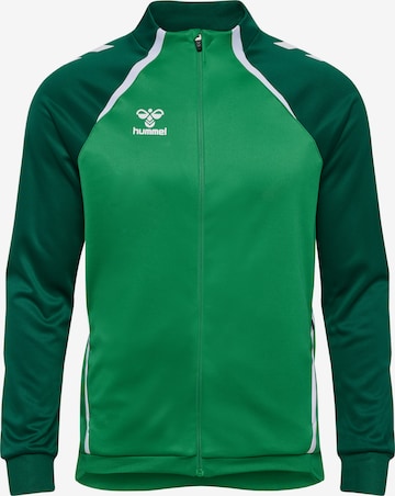 Hummel Training Jacket 'Lead 2.0' in Green: front