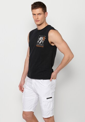 KOROSHI - Camiseta en negro