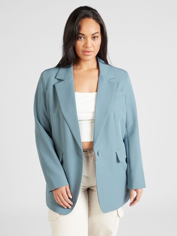 ONLY Carmakoma Blazer 'LANA-BERRY' in Blau: predná strana