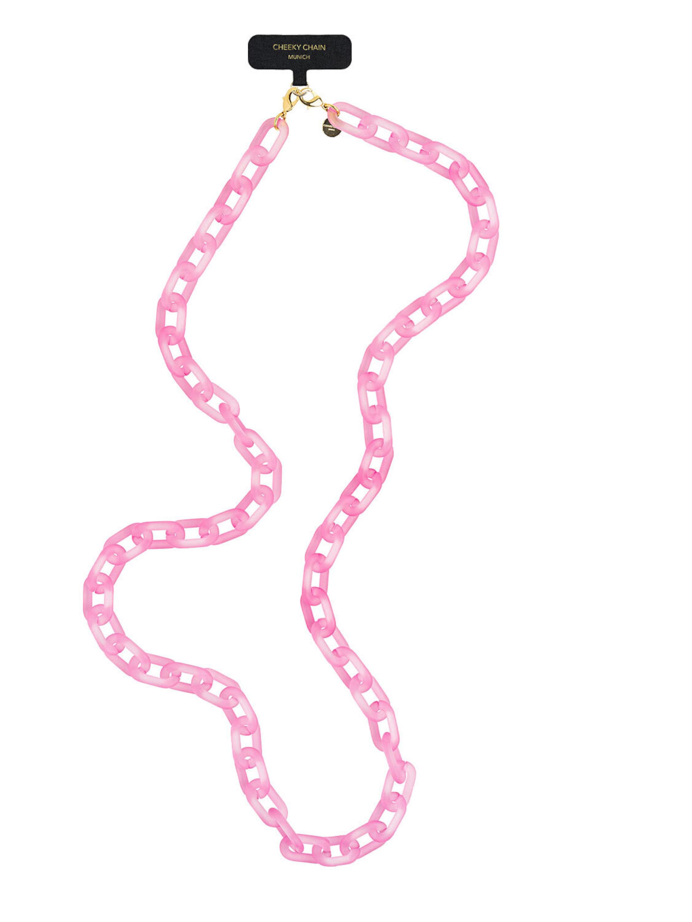 Cheeky Chain Munich Smartphonehoesje 'Icy' in Roze: voorkant