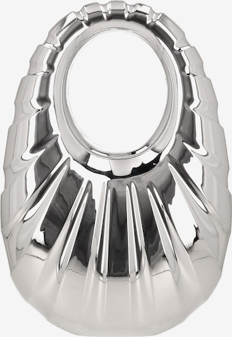 Pochette faina en argent : devant