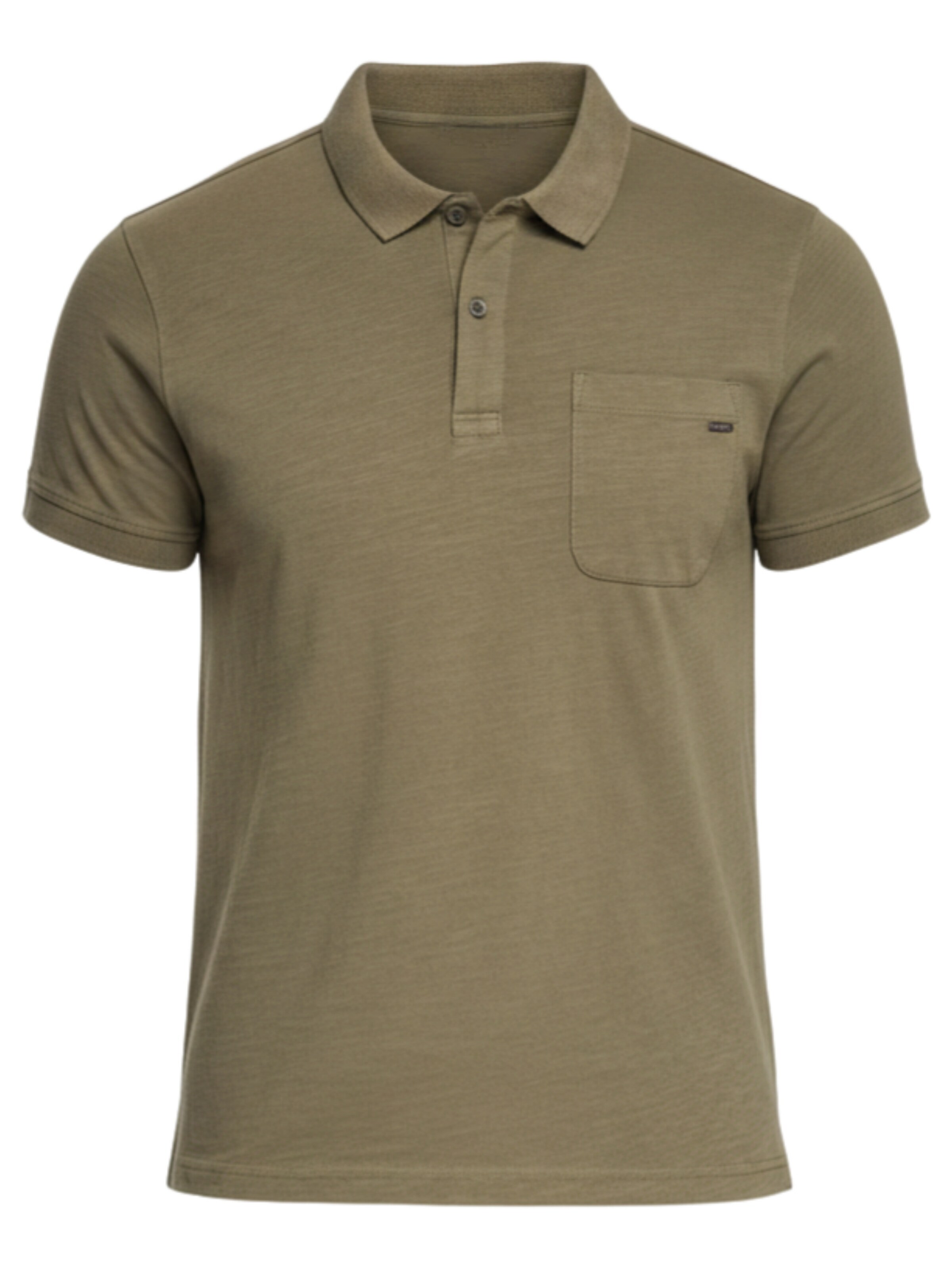 Ombre Shirt in Groen: voorkant