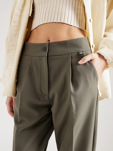 Gang Regular Pleated Pants 'STELLA' in Green