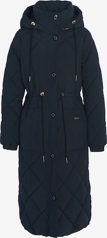 Barbour Χειμερινό παλτό 'Orinsay' σε μαύρο: μπροστά