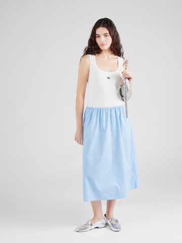 Karl Lagerfeld - Vestido en azul: frente