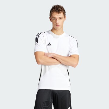 ADIDAS PERFORMANCE - Camiseta de fútbol 'Tiro 24' en blanco: frente
