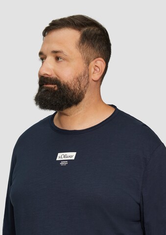 T-Shirt s.Oliver en bleu