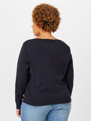 Pullover di Tommy Hilfiger Curve in blu