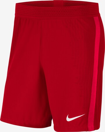 Pantaloni sportivi di NIKE in rosso: frontale