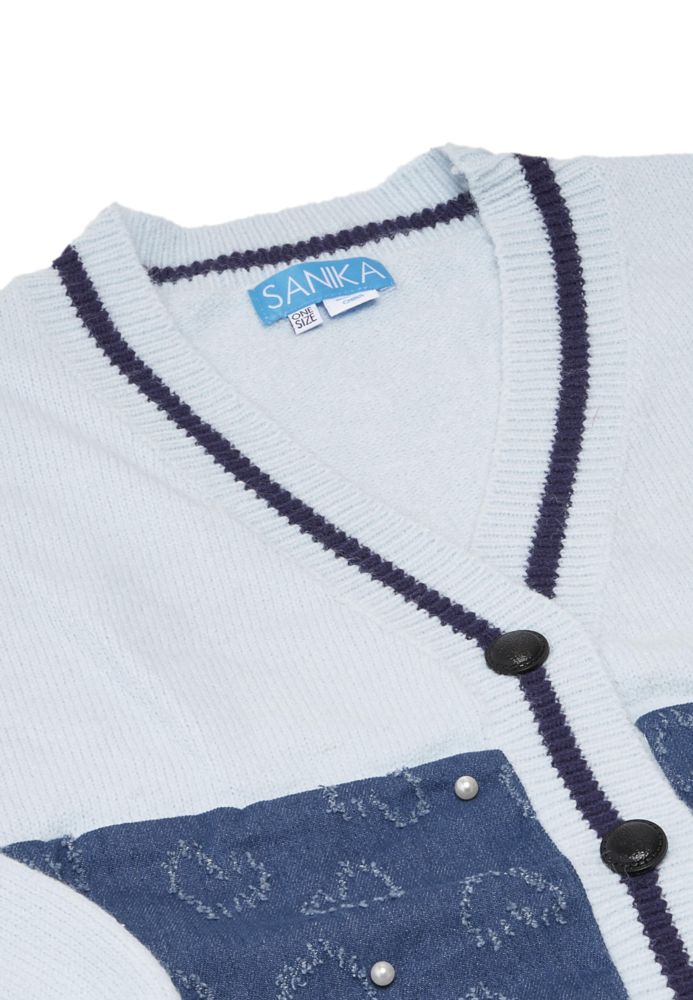 mėlyna SANIKA Kardiganas