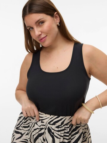 Vero Moda Curve Top in Zwart: voorkant
