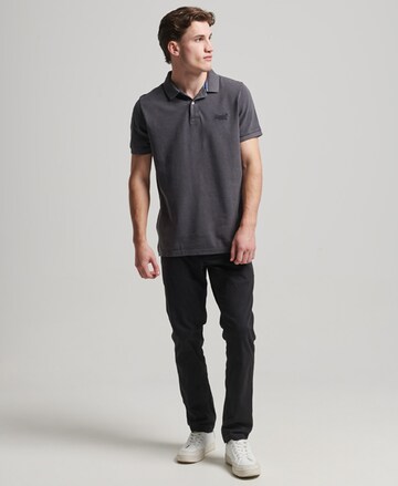 Superdry Tapered Shirt in Grey