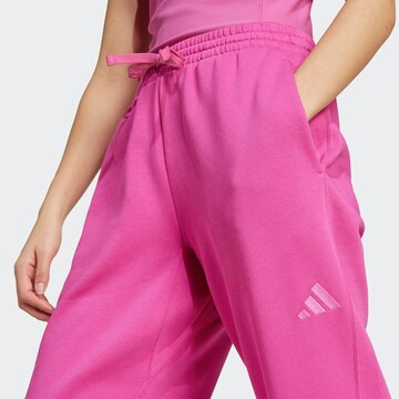 ADIDAS SPORTSWEAR Конический (Tapered) Спортивные штаны 'ALL SZN' в Ярко-розовый