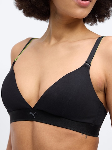 Triangolo Reggiseno di PUMA in nero