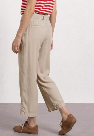 STREET ONE Wide Leg Hose in Beige