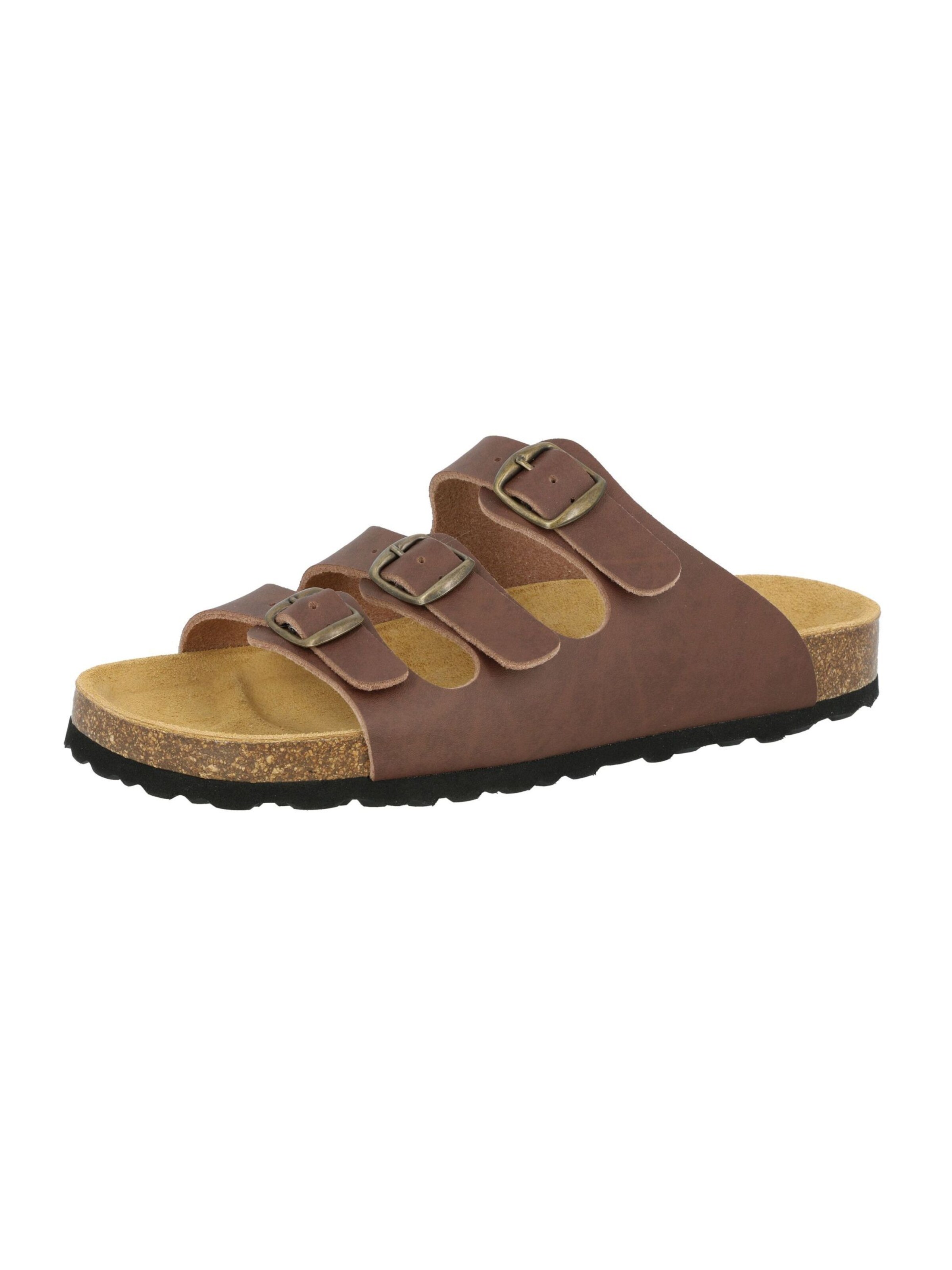 LICO Mule 'Bioline Lady' in Brown: front