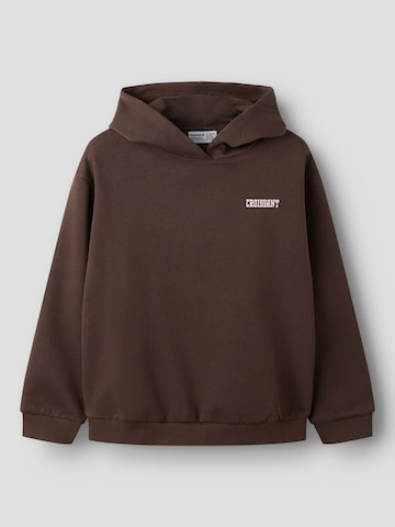 NAME IT - Sudadera en marrón