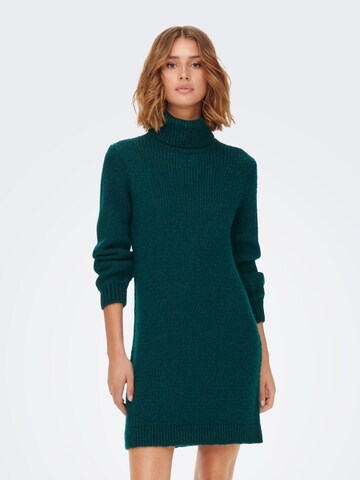 JDY Knitted dress 'Dinea' in Green: front