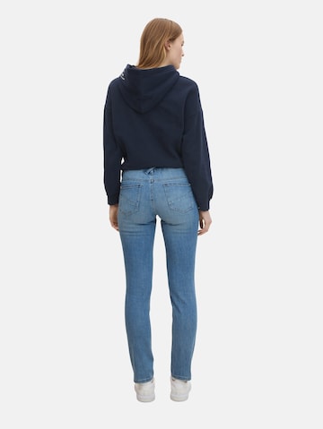 Coupe slim Jean 'Alexa' TOM TAILOR en bleu