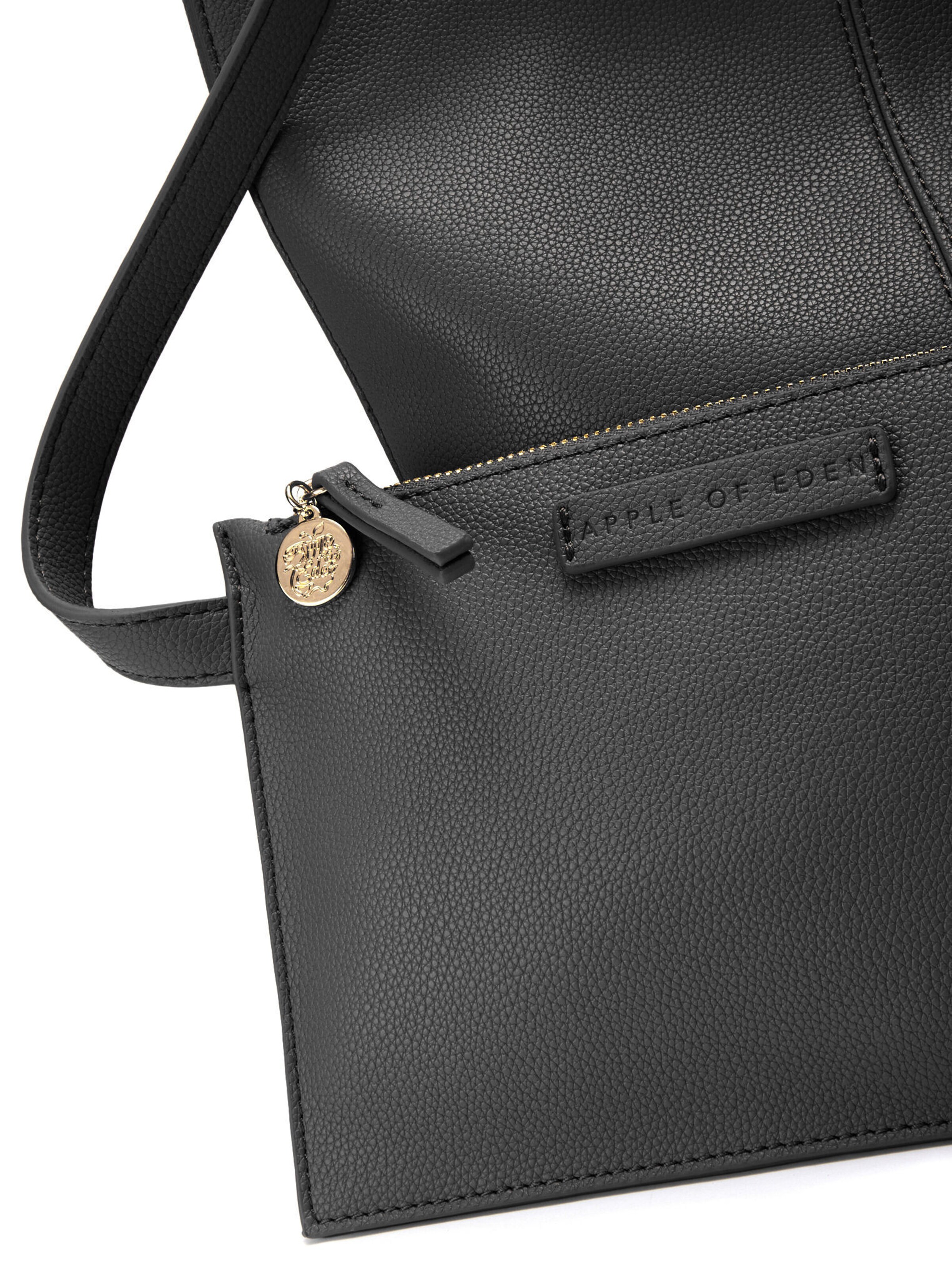 Cabas 'VALETTA' Apple of Eden en noir