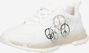 Baskets basses 'Athena' TT. BAGATT en blanc : devant