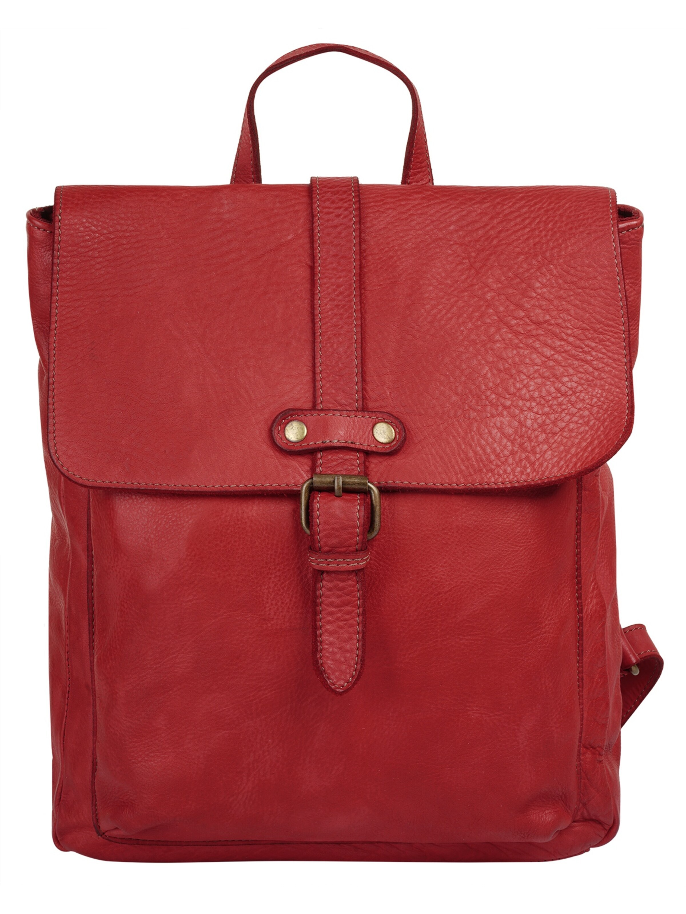 Samantha Look Backpack in Red: front
