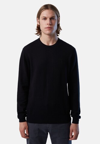 North Sails Sweater in Black: front