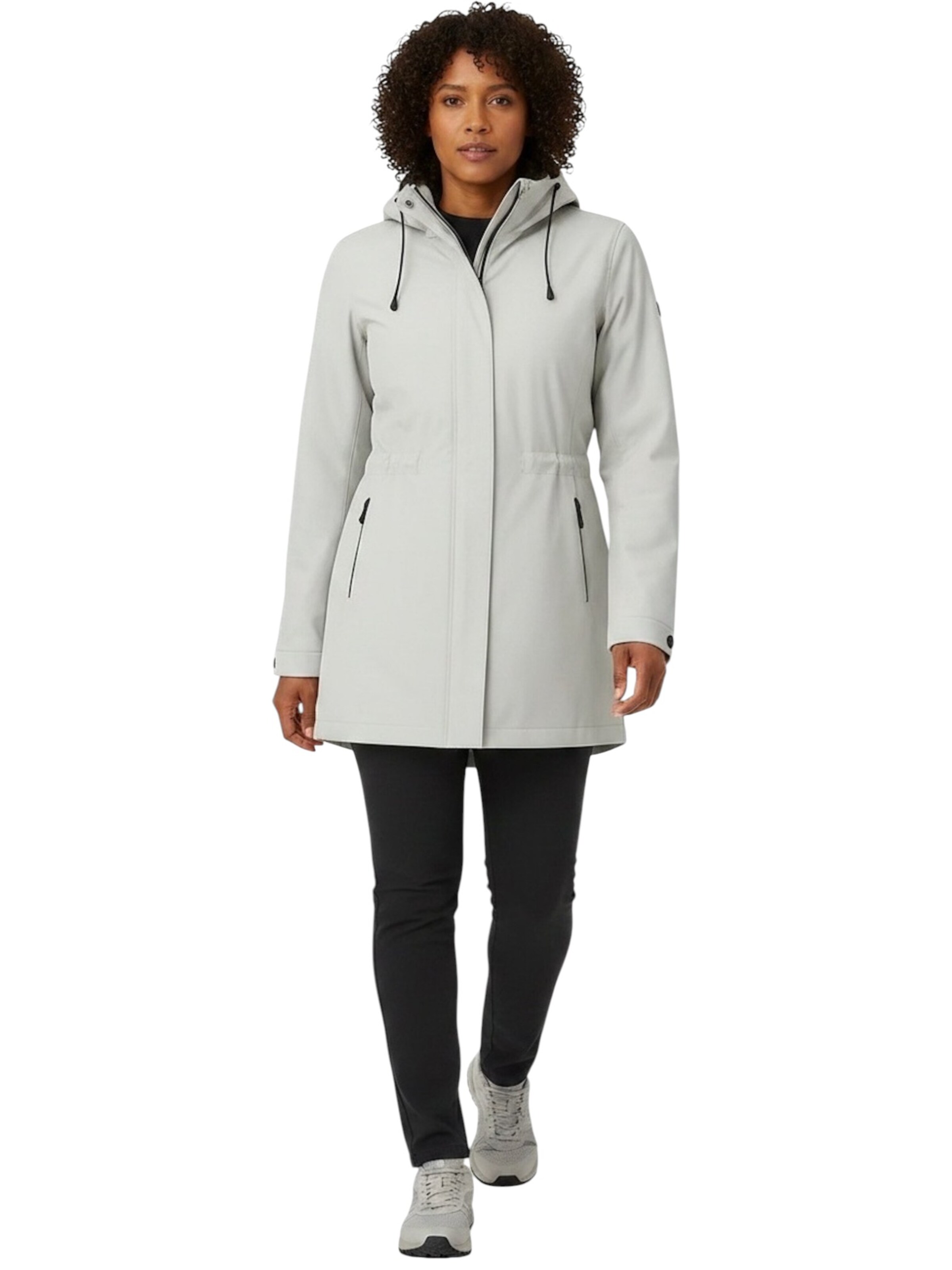 LPO Between-seasons parka 'Insa' in White