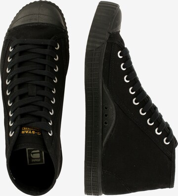 G-Star RAW Sneakers hoog 'Rovulc' in Zwart