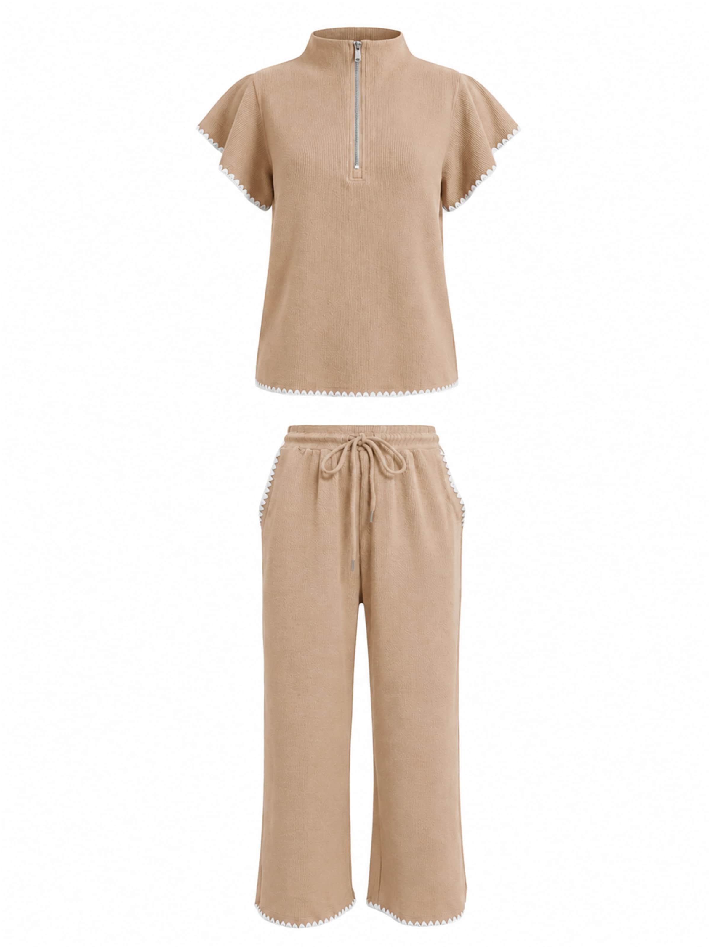 Imily Bela Huispak in Beige: voorkant