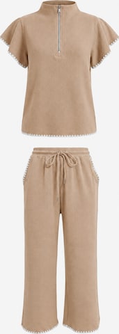 Tenue d'intérieur Imily Bela en beige : devant