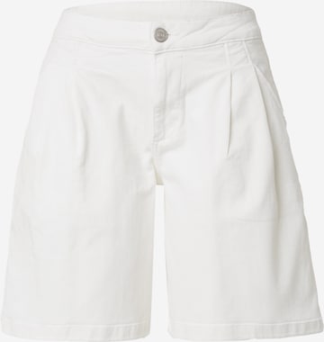 Loosefit Pantalon à pince True Religion en blanc : devant