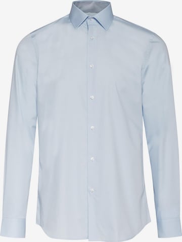 Coupe regular Chemise business WE Fashion en bleu : devant